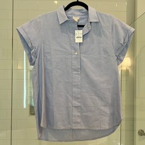 J.crew short sleeved Oxford